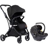 Kraft Viva I Size Seyahat Sistem Bebek Arabası 0-18 kg Taşıma Kapasitesi Tek Elle Katlanabilen - Siyah