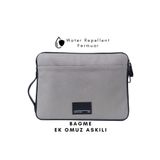 KraftCover Bagme Laptop Çantası MacBook Pro & Air Çanta - Ofis Evrak Çantası Kanvas & Deri