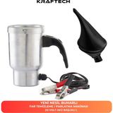 Kraftech Buharlı Far Temizleme Seti Kolay Uygulama ile 12 Volt Hızlı Temizlik