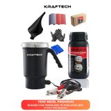 kraftech Yeni Nesil Premium I Buharlı Araba Far Temizleme Ve Parlatma Seti I 12 V Akü Bağlantılı Uyumlu