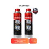 Kraftech Yeni Nesil Premium I Buharlı Far Temizleme Sıvısı Ve Parlatma Solüsyonu I Kloroform Uyumlu 2 X 250 G