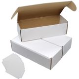 Kraftex Hobi - TCG Kutuları - Beyaz - 3 PK
