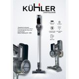 Kraftmax KH-V700 Kablosuz Turbo Fırçalı Dikey Şarjlı Süpürge