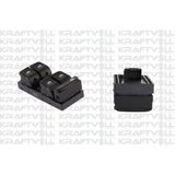 Kraftvoll 04050037 Cam Açma Kapama ve Emniyet Kilit Anahtarı Dörtlü A4 13-15 A5 12-Q5 13- 8K0959851D