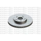 Kraftvoll 07040230 Honda Accord 2.2Dt I Dtec 08-15 296X5 45251TL1G00 Havalı Ön Fren Diski