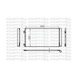 Kraftvoll 08060157 Klima Radyatörü Mini R55 R56 R57 R58 R58 64539228607