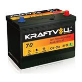 Kraftvoll 12V 70 Ah N50 Tam Kapalı Asya Ters Akü