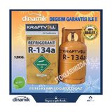 Kraftvoll 19017008 Klima Gazı 12KG R134 A Depozıtolu Yeniden Doldurabııır
