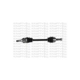 Kraftvoll Aks Komple Sol C1 P107 (Dıs Freze: 24, Ic Freze: 23, Boy: 593Mm) 1,4Hdı
