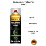 Kraftvoll Çok Amaçlı Pas Sökücü Yağlayıcı Koruyucu Sprey 200 ML