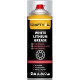 Kraftvoll Sıvı Lıtyum Beyaz Gres 400ML Universal Araçlar İçin Çok Amaçlı Uzun Süreli Yağlama 17042008
