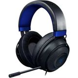Kraken Konsol Için - Kablolu Konsol Oyun Kulaklığı (Özel Ayarlı 50Mm Sürücüler, Soğutma Jeli İçeren Kulak Yastıkları, Geri Çekilebilir Mikrofon, Çapraz Platform) Siyah-Mavi