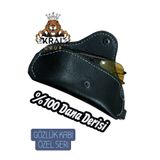 KRAL GRUP DERİCİLİK Hakiki Deri Gözlük Kılıfı | Stil ve Koruma Bir Arada Gözlük Kabı, Dana Derisinden Üretim Siyah kral.gözlükkabı.01