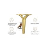KRAL GRUP HIRDAVAT NERGİS 19 CM Gold Koltuk Yatak Odası Tv Ünitesi Konsol ve Ofis Mobilyası Dolap Ayağı 4 Ad Gönderim ayak.kral.16