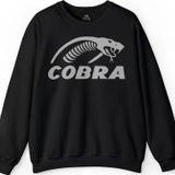 Kral Kara Kobra Yılan King Black Snake Cobra Baskılı Sweatshirt PSW01S-1213
