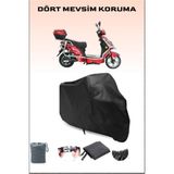 Kral Motor Kr-41 Epico Uyumlu Siyah Motorsiklet Branda, Motor Örtüsü