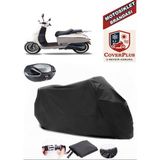 Kral Motor Rigil 125 Branda Siyah Arka Çanta Uyumlu(Topcase) Motosiket Brandası Motor Örtüsü Çadır Su Geçirmez Motosiklet Kılıfı Motor Brandası,lastikli,taşıma Torbalı