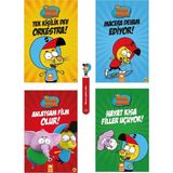 Kral Şakir 1-2-3-4 Set Ilk 4 Kitap + Ayraç
