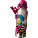 Kral Şakir Alüminyum Matara 500 ml. - Pembe Kapak
