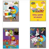 Kral Şakir Boyama (4 Kitap)