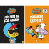Kral Şakir Dostum Bu Çok Havalı! (Ciltli) - Dürümler Karışık! (Ciltli) 2 Kitap - Varol Yaşaroğlu