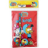 Kral Şakir KS-387 Kırtasiye Seti Renkli 1 Set İçinde Orijinal Lisanslı Ürün