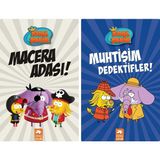 Kral Şakir Macera Adası! (Ciltli) - Muhtişim Dedektifler! (Ciltli) 2 Kitap - Varol Yaşaroğlu