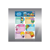 Kral Şakir Okul Etiketi, Okul Sticker 12 Adet