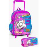 Kral Şakir Pembe Çekçekli 2'li Çanta Seti SET0233118