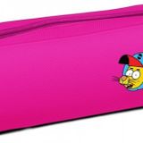 Kral Şakir Tek Bölmeli Pembe Kalem Çantası - Kız