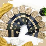 Kral Socks 12 Çift Erkek Lambswool Termal Kışlık Çorap - 40 - 44 - Renkli