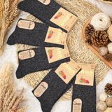 Kral Socks 5 Çift Kadın Lambswool Kışlık Yün Çorap - 38 - Dore