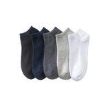 KRAL SOCKS Erkek Çorap Pamuklu Extra Konforlu Ve Yumuşak File Vedili 5 Çift Kutulu Çorap Seti 40-44
