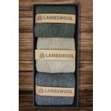KRAL SOCKS Erkek Koyun Yünü Lambswool Kışlık 3lü Set Çorap
