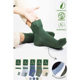KRAL SOCKS Erkek Patik Lacose Kabartma Desenli (5 ADET) Bambu Dikişsiz Parfümlü Kısa Çorap