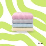 Kral Socks Kadın 4 Çift Pamuklu Tenis Yarım Konç 200 Iğne Dikşisiz Soft Renkler Unisex Terletmez Çorap - 36 - 40