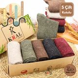 Kral Socks Kadın Kışlık Lambswool Kadınlar Için Termal Etkili Yün Çorap - 36 - 40 - Çok Renkli