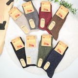 Kral Socks Kadın Koyun Yünü Lambswool Kışlık 3'lü Set Çorap - 36 - 40 - Asorti