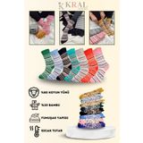KRAL SOCKS Özel Üretim (2 Çift) Kalın %100 Yün Kışlık Motif Desenli Çorap
