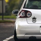 Kral Volkswagen Sticker Yapıştırma 2 Adet