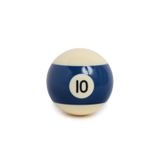 Kralbilardo Amerikan Bilardo Topu 57,2 mm 10 Numara, Mavi-Beyaz
