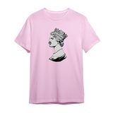 Kraliçe Rapsodi Erkek Tişört (Pembe, 4XL)