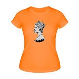 Kraliçe Rapsodi Kadın Tişört (Turuncu, 2XL)
