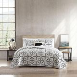 Kraliçe Yorgan Seti, Eşleşen Kılıflarla Ters Çevrilebilir Pamuk Yatak, Her Mevsim Için Hafif - 100 x 100 cm - Çok Renkli