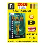 Krallar Karması 2026 Model Lgs 9'Lu Karma Deneme Sınavı - 8. Sınıf Tüm Dersler 9 Farklı Yayın Hazırlık Paketi