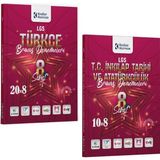 Krallar Karması 8. Sınıf Lgs 20X8 Türkçe ve 10X8 Inkılap Branş Denemeleri Seti
