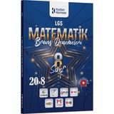 Krallar Karması 8. Sınıf LGS Matematik 20 x 8 Branş Denemeleri Türkçe Kitap