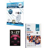 Krallar Karması Ayt Fen Bilimleri 10 x 40 Branş Denemesi+Bilgi Sarmal Ayt Matematik 15 x 40 Branş Denemeleri
