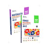 Krallar Karması Krallar TYT Matematik 40 x 12 + Türkçe 40 x 12 Branş Denemesi Seti