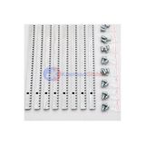KramsanGlobal Bahçe Otomatik Kapı Motoru Kremayer Dişli 8x30mm (8 Adet Set)